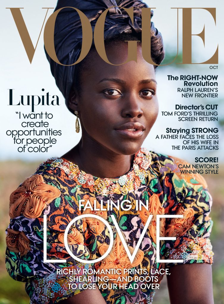 Lupita Nyong'o x Vogue October 2016